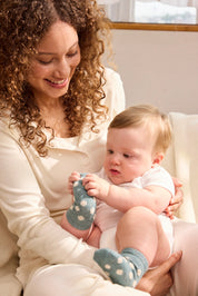 Lisa B Baby Dot Wool Cashmere Socks
