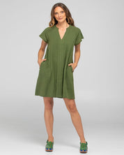Livy Dress- Khaki