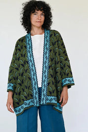 Lola Cotton Cardigan in Bluebells
