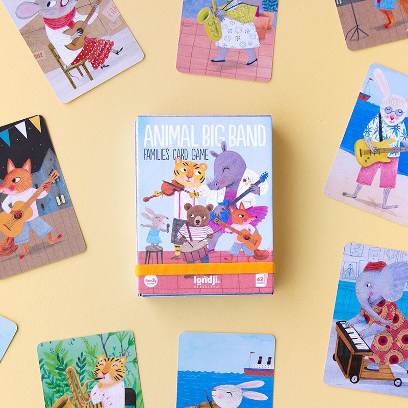 Animal Big Band Card Game
