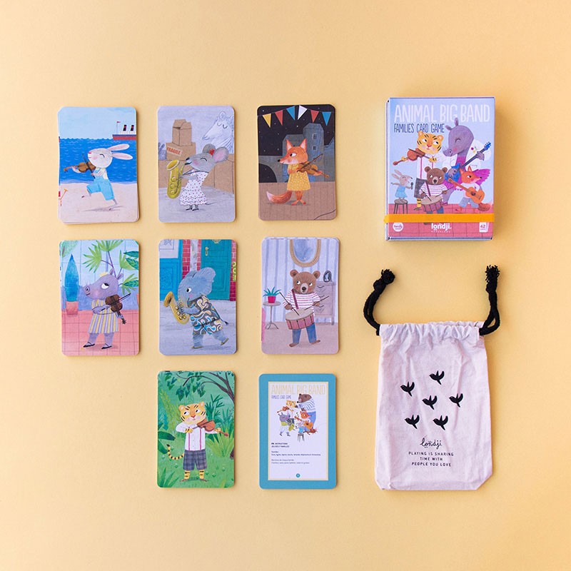 Animal Big Band Card Game