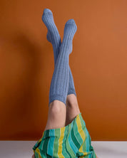 Long Rib Wool Socks