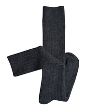 Long Rib Wool Socks