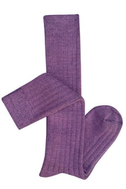 Long Rib Wool Socks