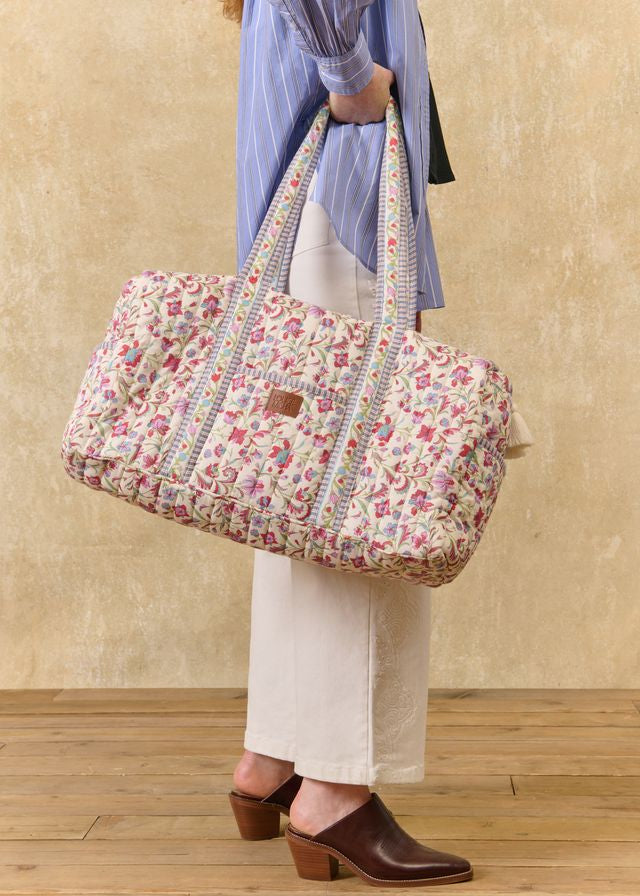 Louise Misha Bilbao 36 Hour Bag in Cream Floral Haven