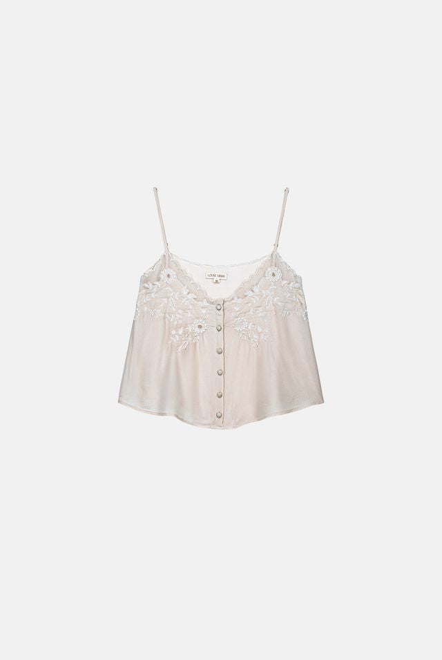 Louise Misha Suena Camisole in Cream