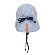 'Lounger' Reversible Flap Sun Hat- Charlie