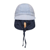 Bedhead Hats Lounger Baby Reversible lap Hat in Charlie/Indigo
