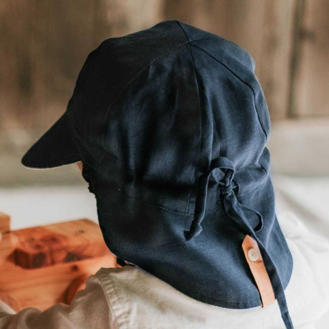 'Lounger' Reversible Flap Sun Hat- Charlie
