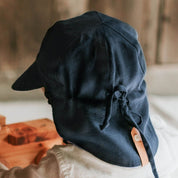'Lounger' Reversible Flap Sun Hat- Charlie