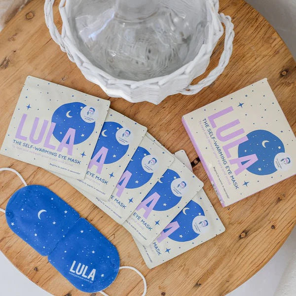 Lula Self-Warming Eye Masks- Lavender- Box of 5