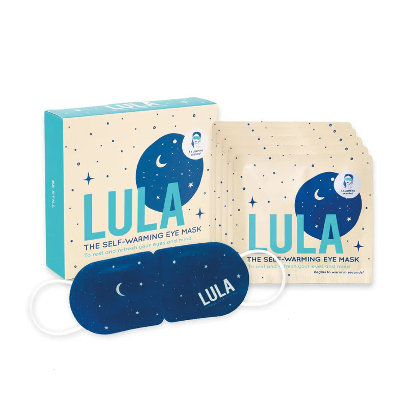 Lula Self-Warming Eye Masks- Jasmine scented box of 5