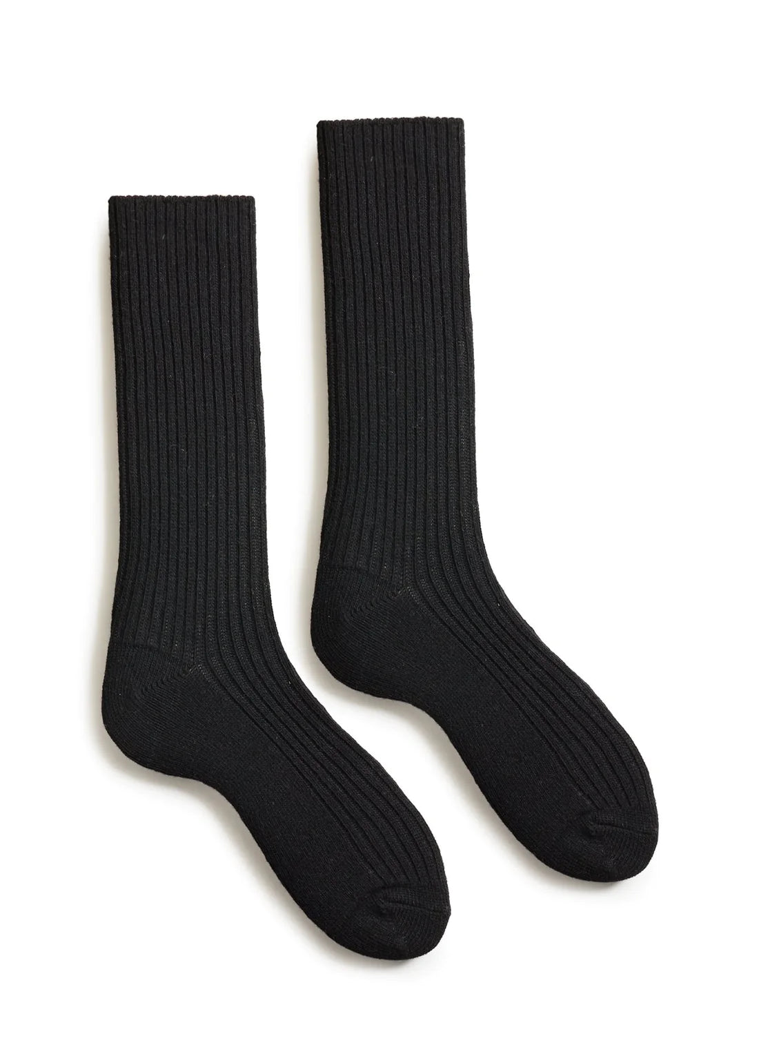 Lisa B Mens Wool Cashmere Crew Socks