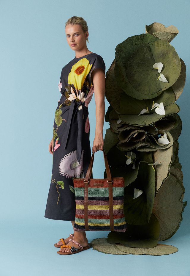 Stripe Tote- Archive