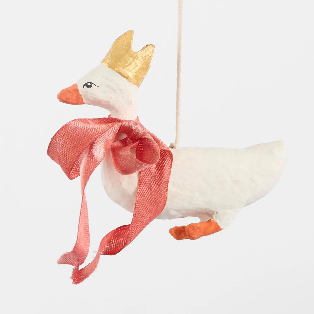 Mache Hanging Duck Decoration