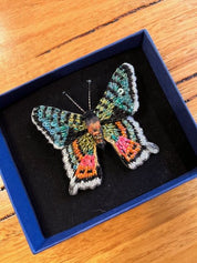Madagascar Sunset Moth Brooch