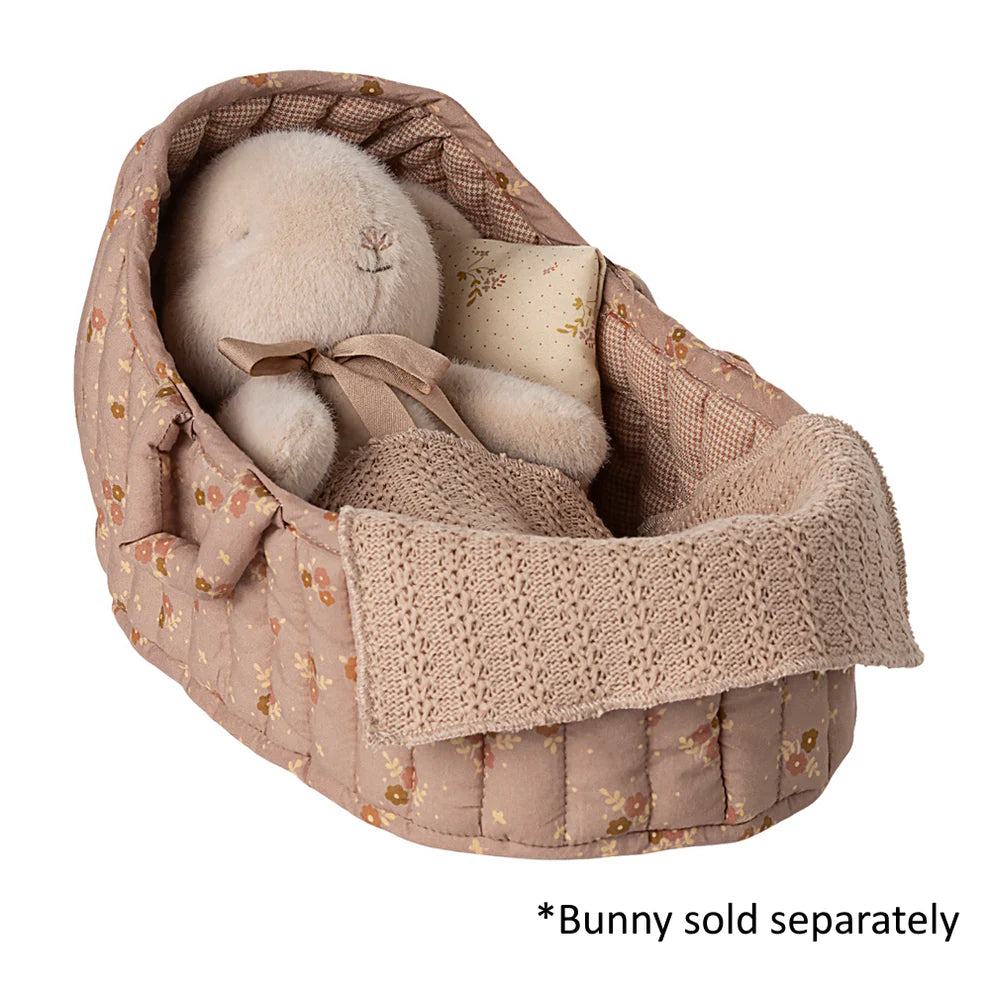Maileg Large Carry Cot in Rose