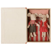 Christmas Twin Mice in Book