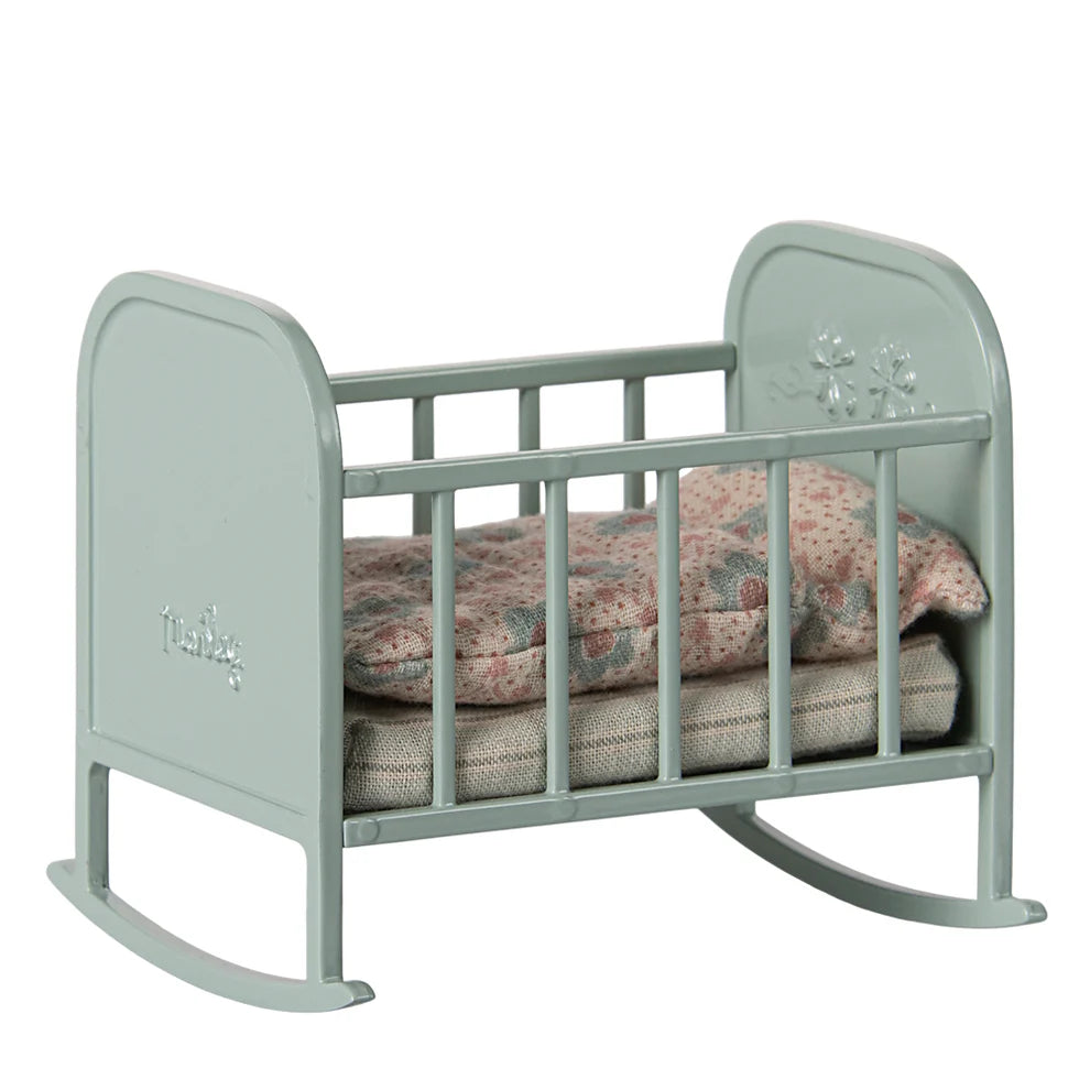 Maileg Cradle My Light Blue Mint