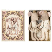 Maileg Royal Twin Mice in Matchbox 2025