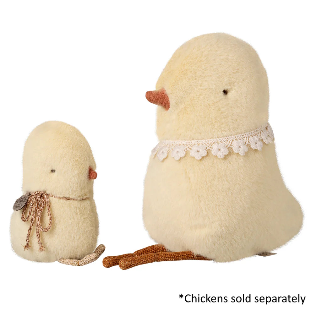 Maileg Plush Chickens- Small & Mini