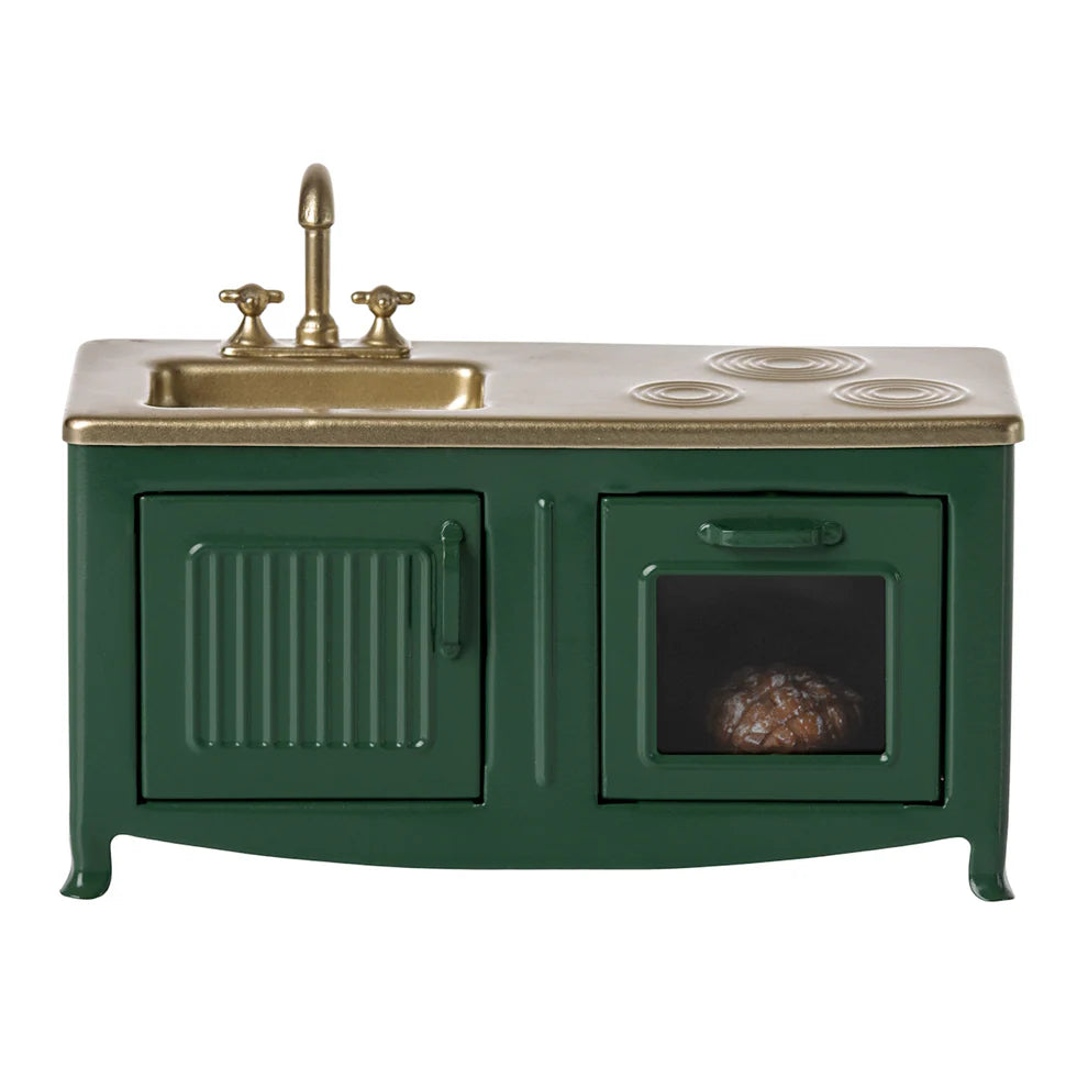 Maileg Mouse Kitchen Dark Green