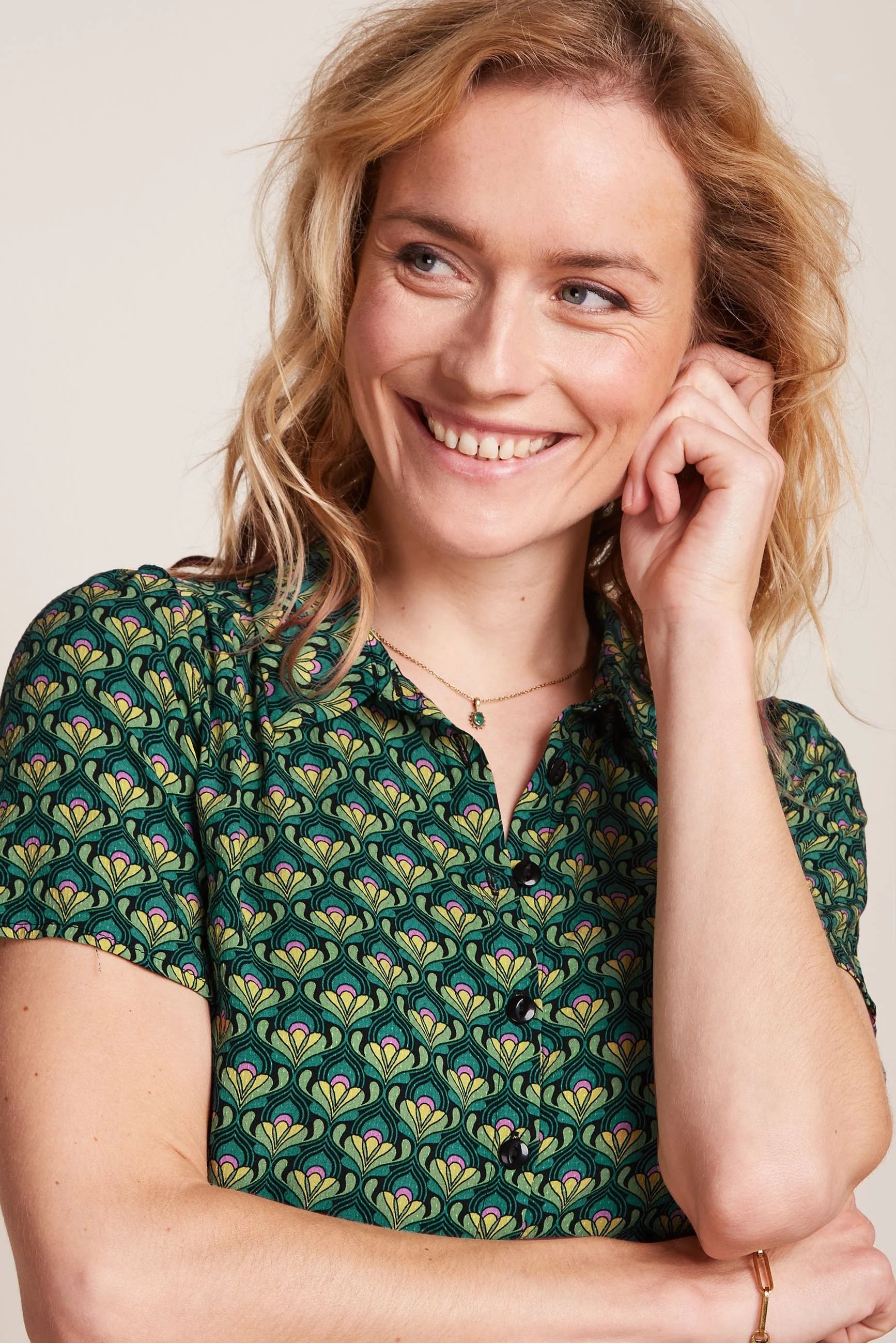 Maisie Blouse- Toulouse Dobby