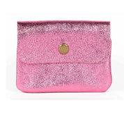Metallic Leather Coin Purse