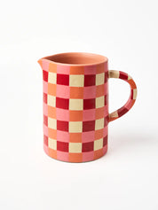 Jones & Co Maker Jug-Rosy Check