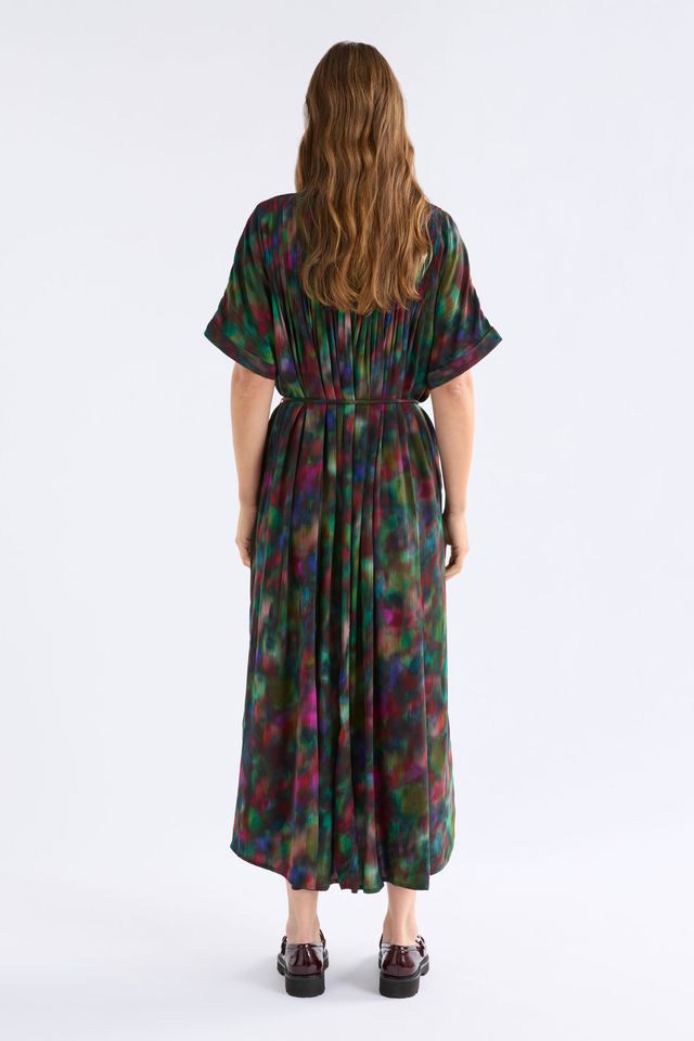 Malo Shirt Dress- Jord Print