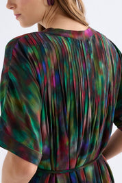 Malo Shirt Dress- Jord Print