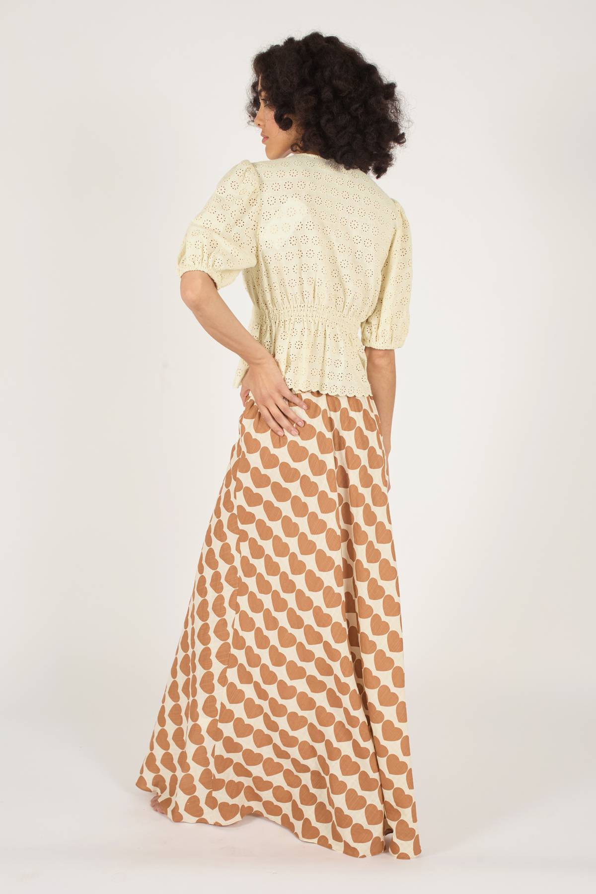 Keepsake Cream Margot Top