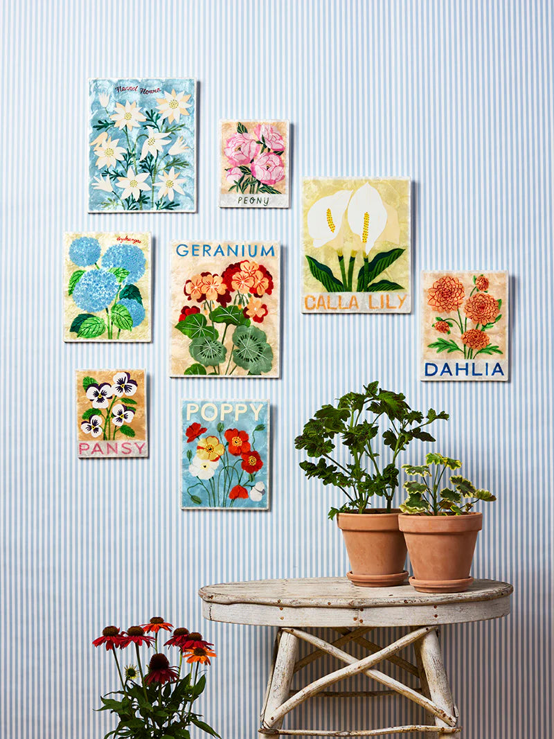 Market Wall Art- Peony