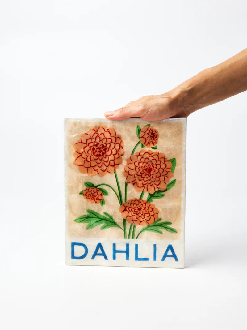 Market Wall Art- Dahlia