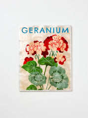 Market Wall Art- Geranium