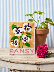 Jones & Co Market Wall Art Pansy