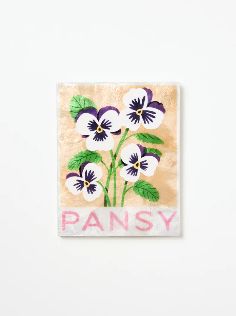 Market Wall Art- Pansy
