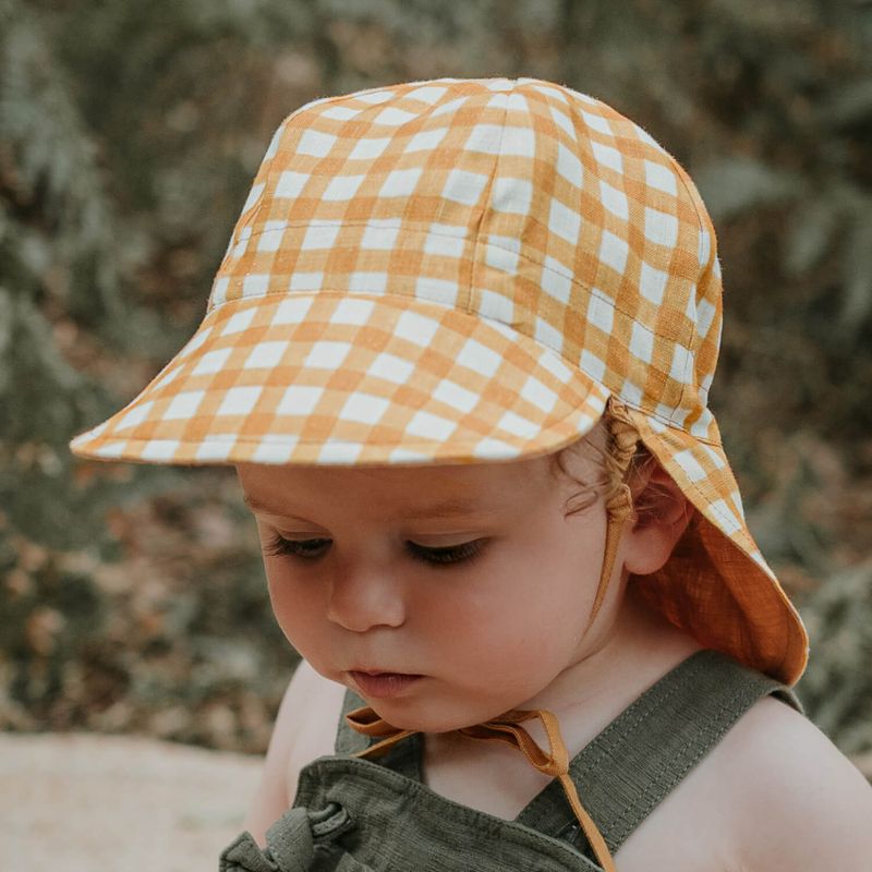 Bedhead Hats Lounger Flap Hat in Marley print