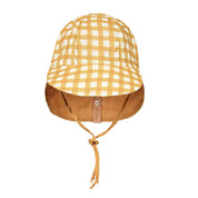 'Lounger' Reversible Flap Sun Hat- Marley