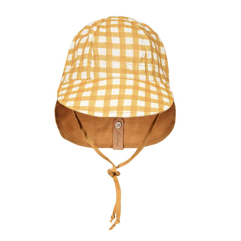 'Lounger' Reversible Flap Sun Hat- Marley