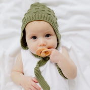 Di Lusso Marshmallow Cotton Hat in Mint