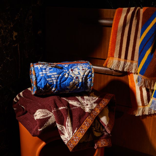 Marta Makeup Bag-Ultramarine