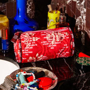 Marta Makeup Bag-Vermillion