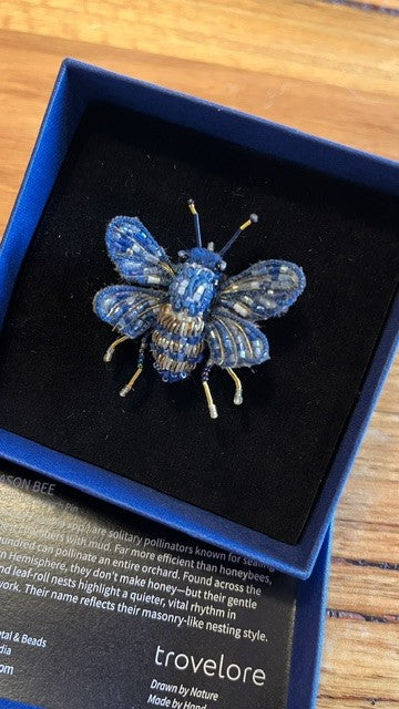 Mason Bee Brooch