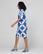 Maui Shirt Dress- Block Print
