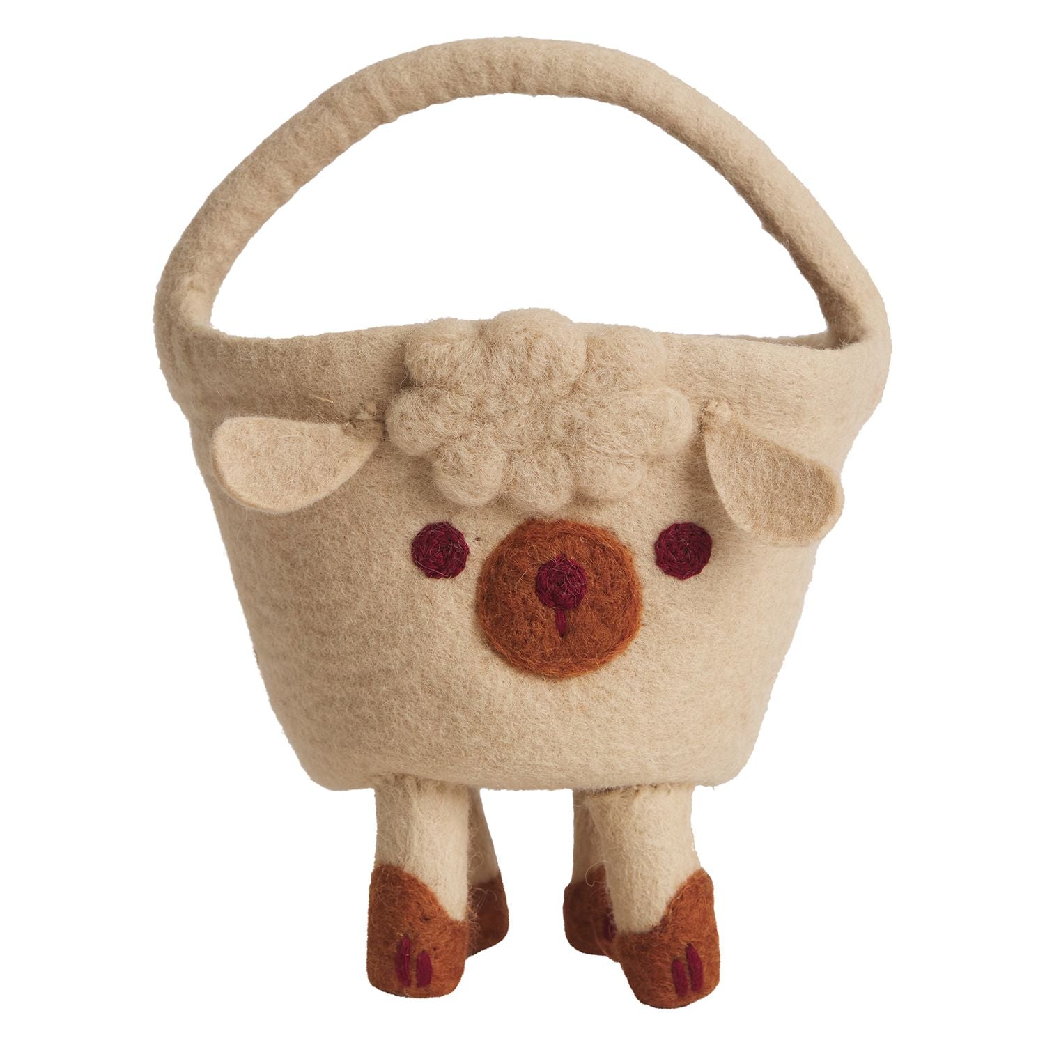 Sage and Clare Mavis Felt Basket