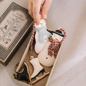 Metal Ornament Set- Winter Wonderland