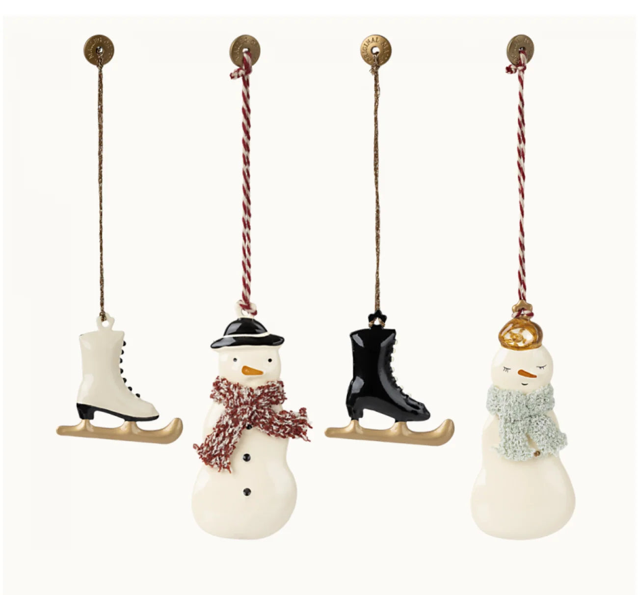 Maileg Metal Ornament Set- Winter Wonderland