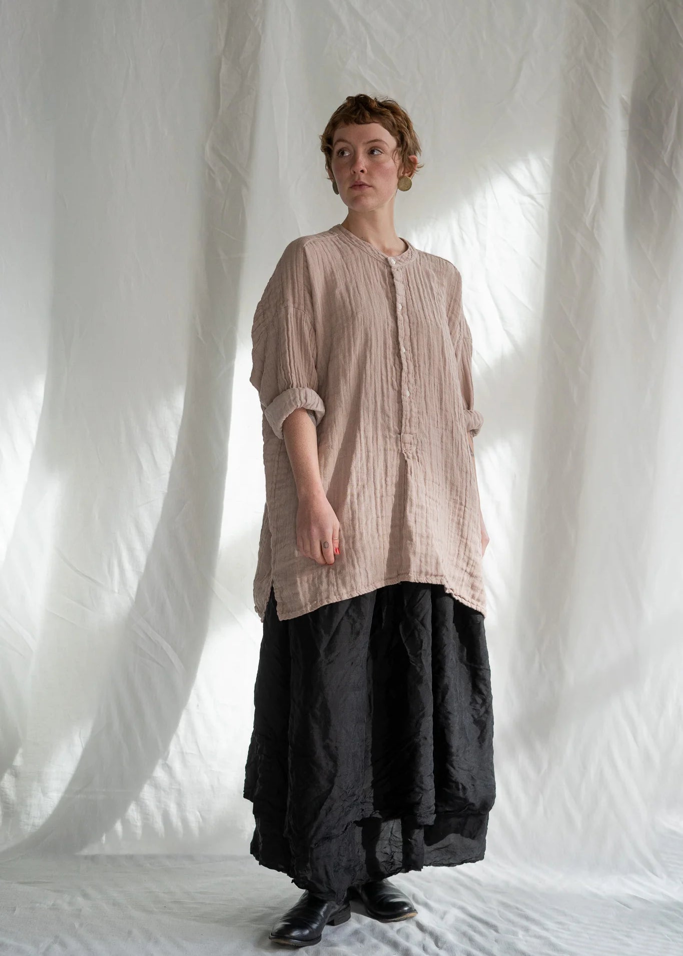 Metta Melbourne Amy Black Silk Skirt