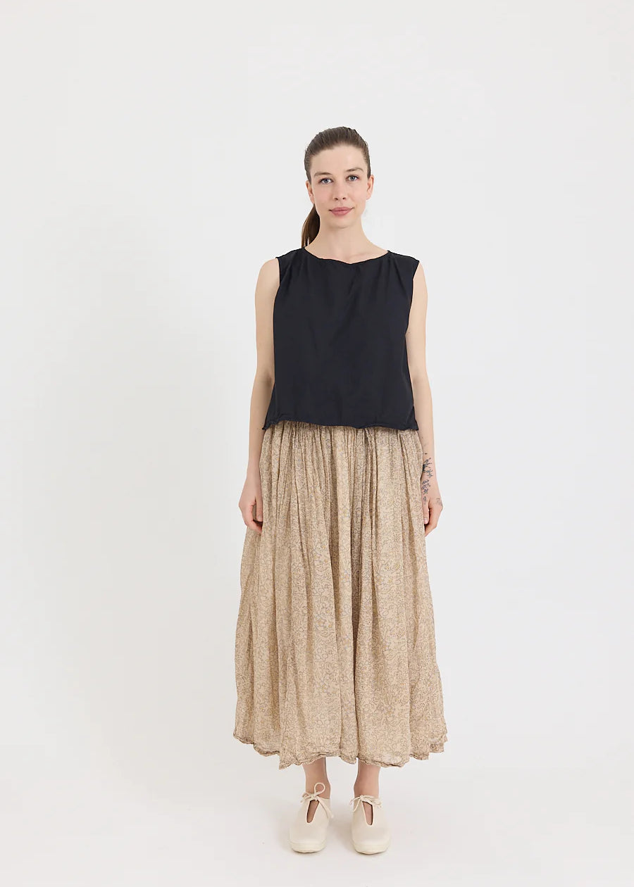 Metta Melbourne Ulla Skirt in Ginza Print Cotton Voile